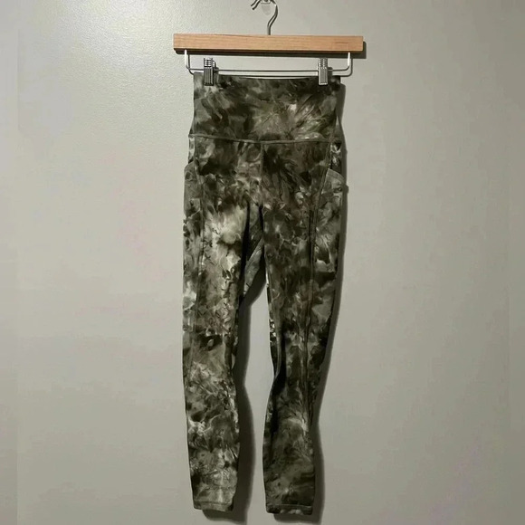 Lululemon Align Pant Diamond Dye Light Sage Medium Olive - Picture 5 of 10